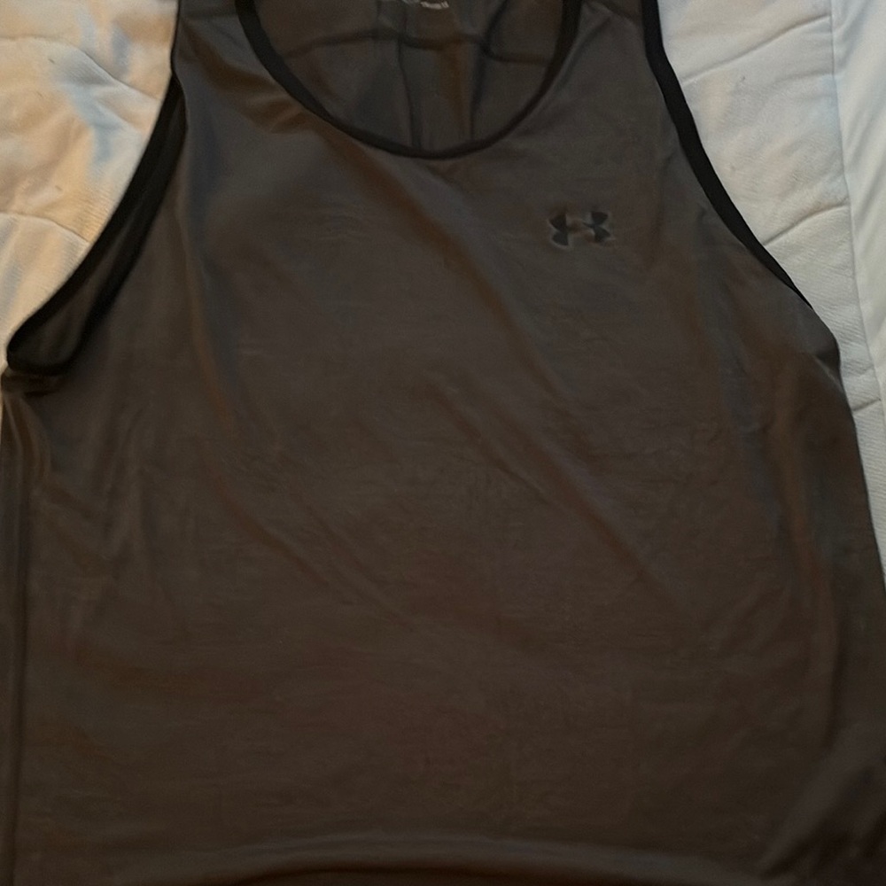 Under Armour Charcoal Gray Athletic Tank